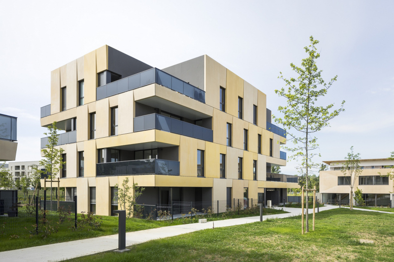 Illustration - Vue sur le principe de façades