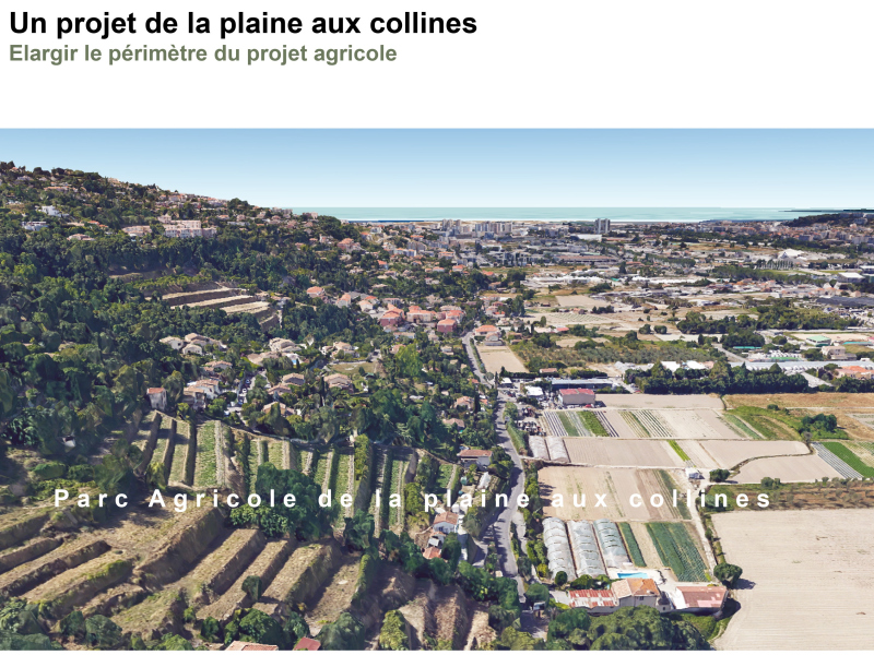 Illustration - Un projet de la plaine aux collines