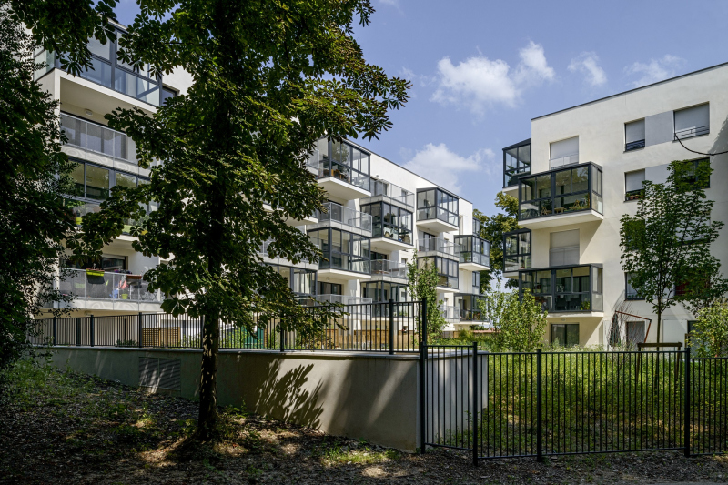 Illustration - Vue du parc