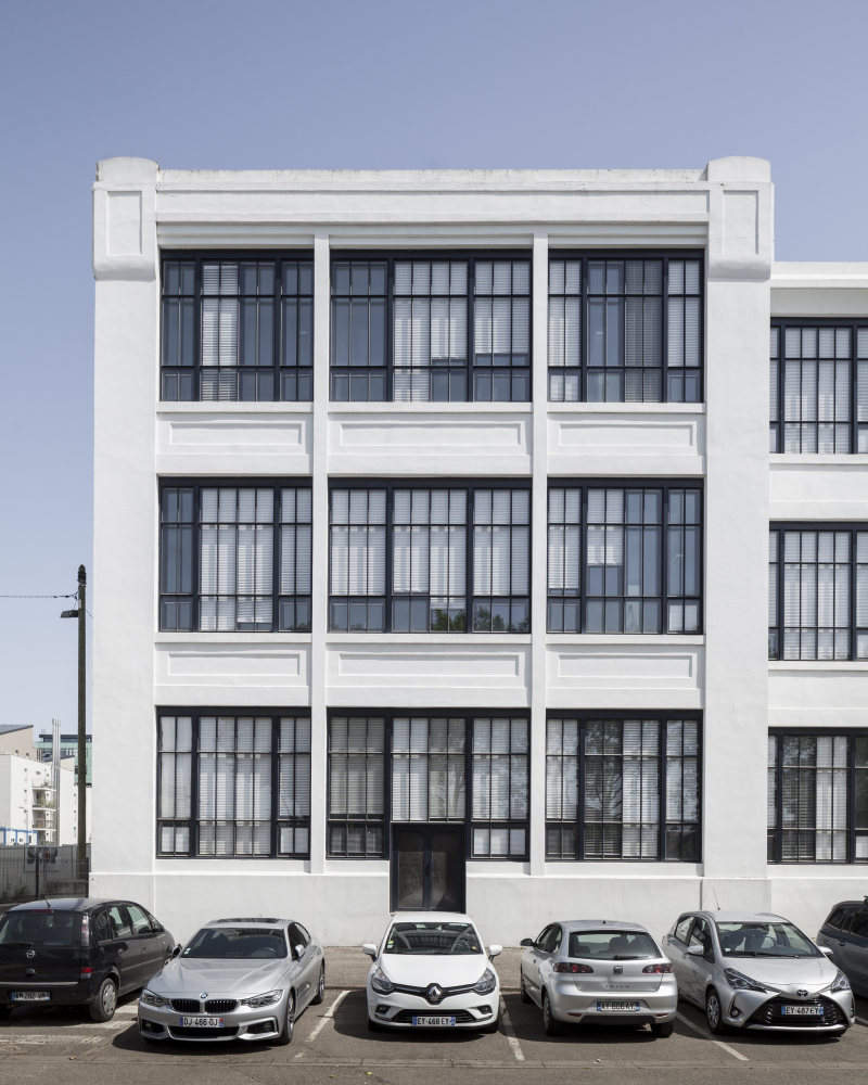 Illustration - Détail de la façade Sud après réhabilitation