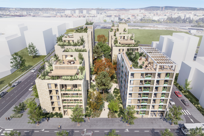 Illustration - Perspective aérienne