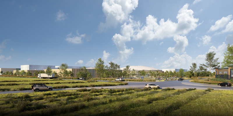 Illustration - Perspective à l’angle de la rue du Grand Dôme et de l’avenue de la Plesse-©BY ENCORE