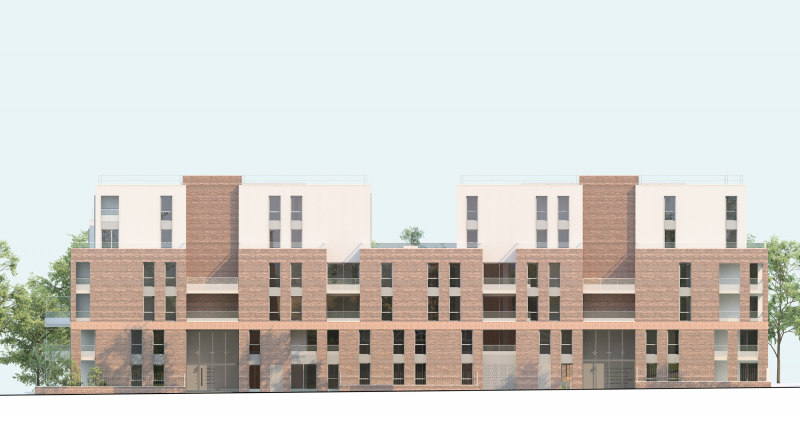 Illustration - Elévation Nord