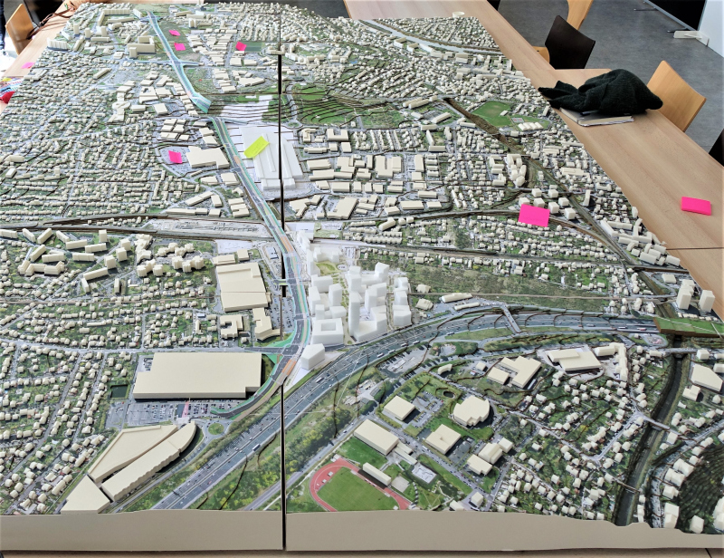 Illustration - Maquette – vue d’ensemble