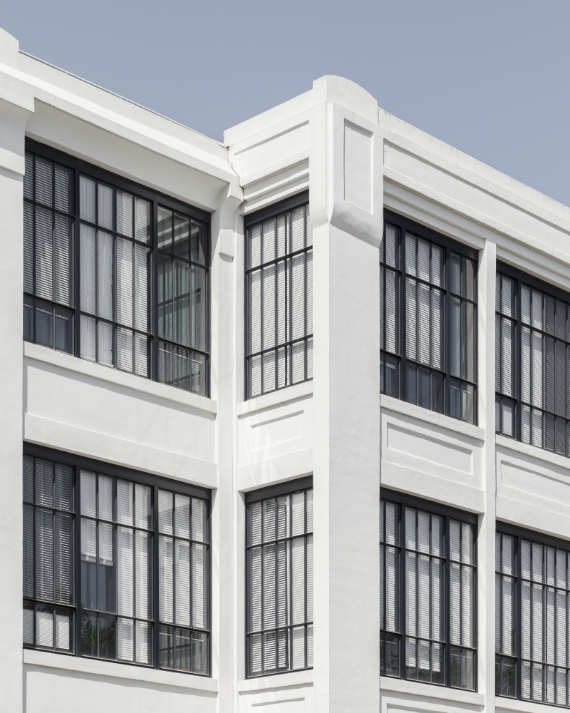 Illustration - Détail de la façade Sud après réhabilitation