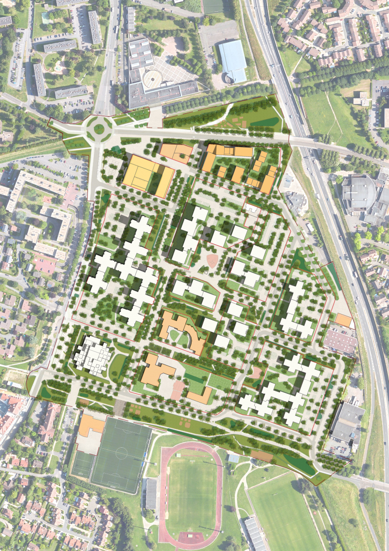 Illustration - Plan masse