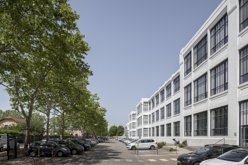 Illustration - La façade urbaine Sud monumentale