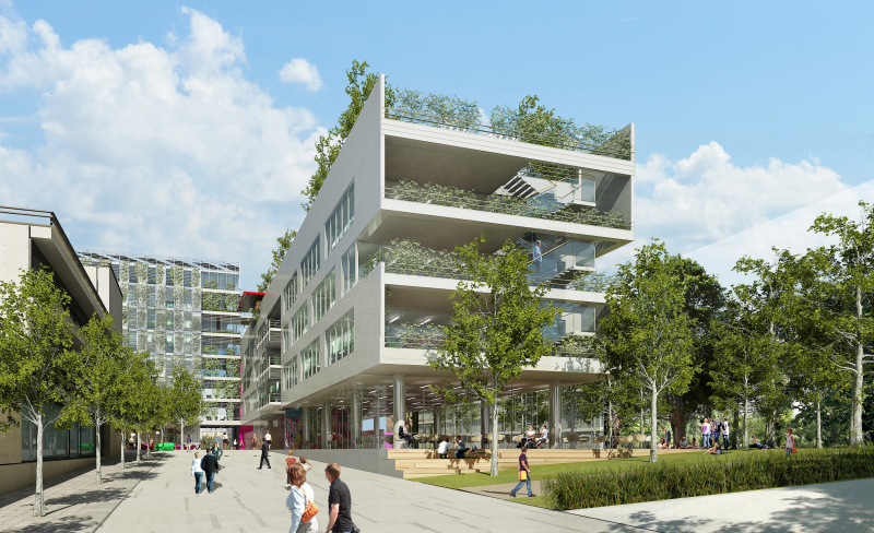 Illustration - Depuis la rue Gerty Archimède