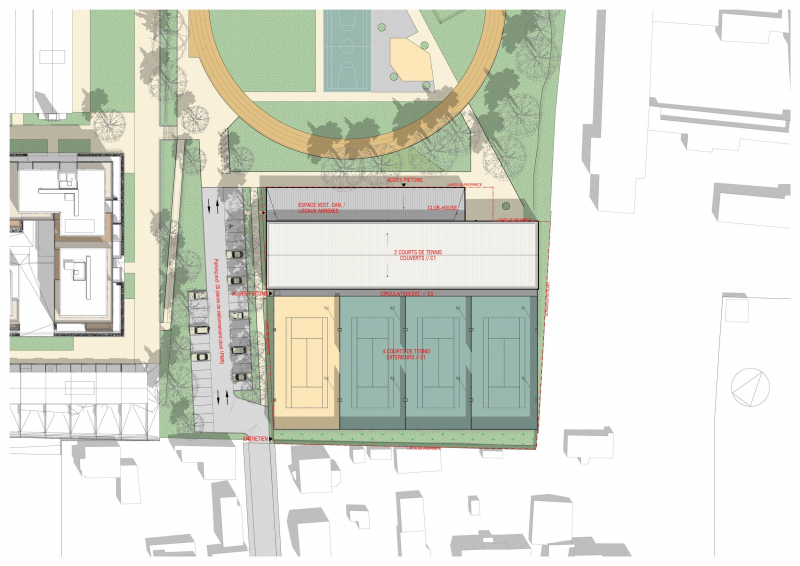 Illustration - Plan Masse