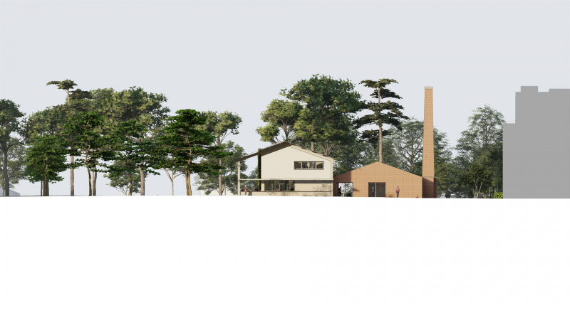 Illustration - Façade Ouest