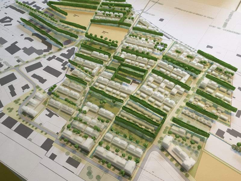 Illustration - Vue de la maquette d’étude
