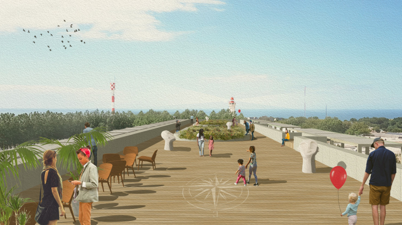 Illustration - Le toit belvédère