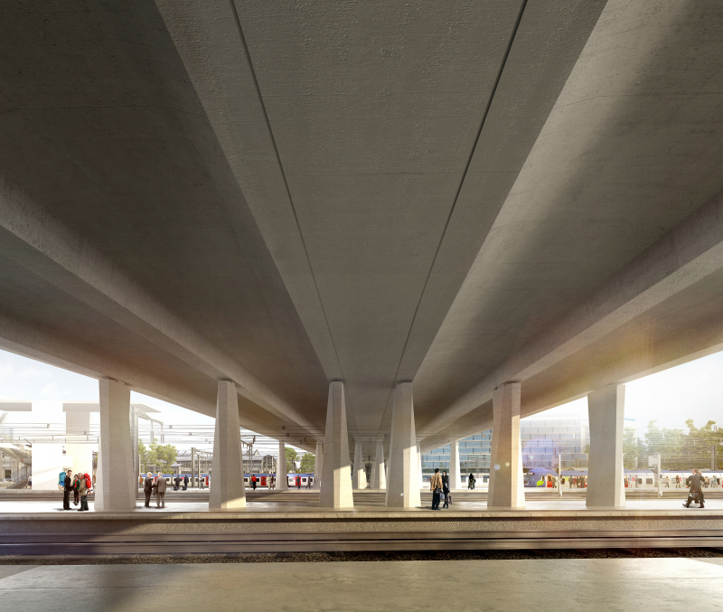 Illustration - Sur les quais, sous le pont