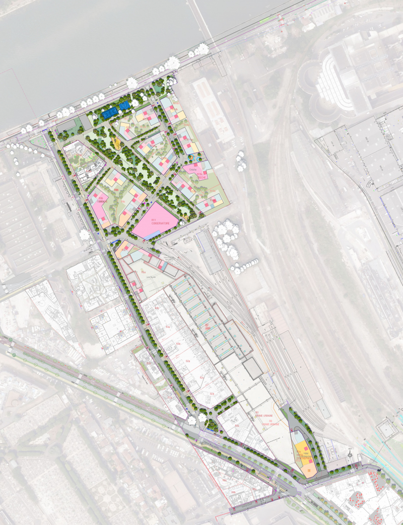 Illustration - Plan des aménagements du secteur 6