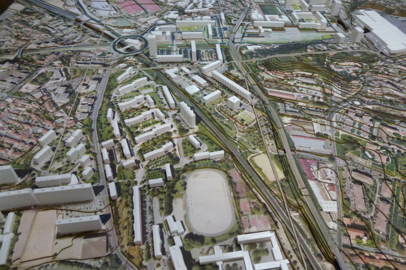 Illustration - La maquette au 1000e - un outil partagé et adapté à l'échelle du projet (2019)