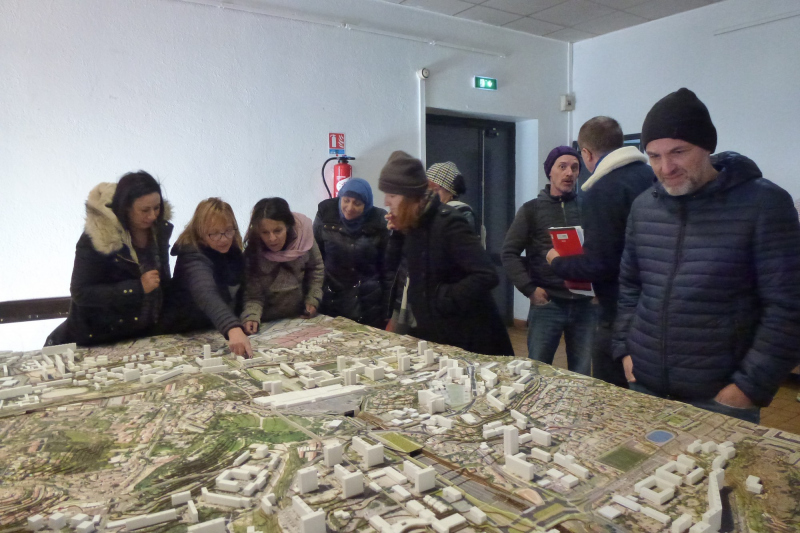 Illustration - La maquette au 1000e - un outil partagé et adapté à l'échelle du projet 