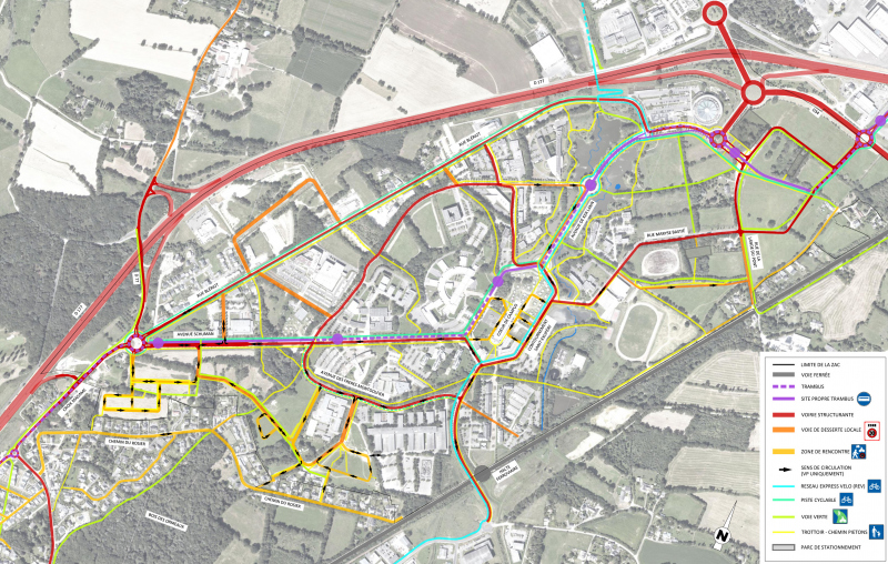 Illustration - Plan de hiérarchie des voies