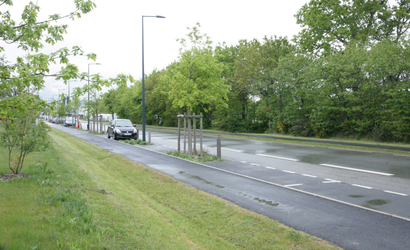 Illustration - La rue Blériot, secteur Ouest