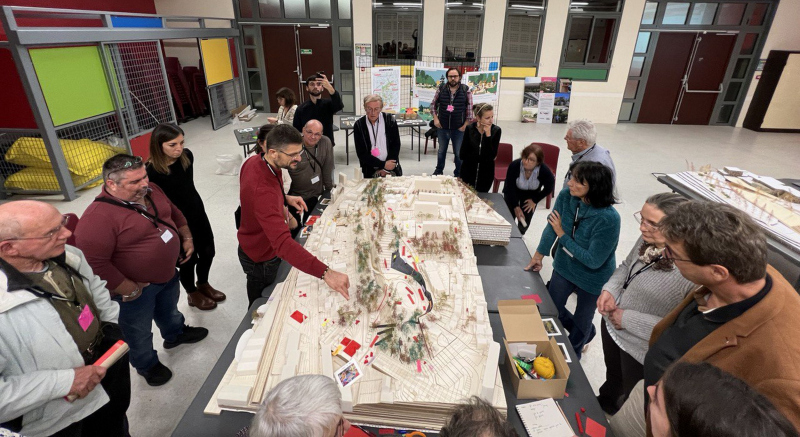 Illustration - deuxième séance de travail avec le focus group à Clermont-Ferrand
