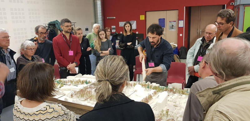 Illustration - deuxième séance de travail avec le focus group à Clermont-Ferrand