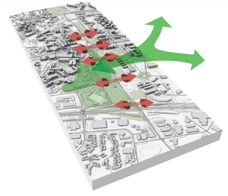 Illustration - Recoudre les deux rives de l’ex A103