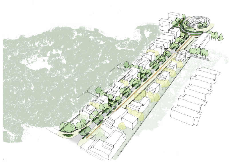 Illustration - Le nouveau boulevard du Rû de Nesle