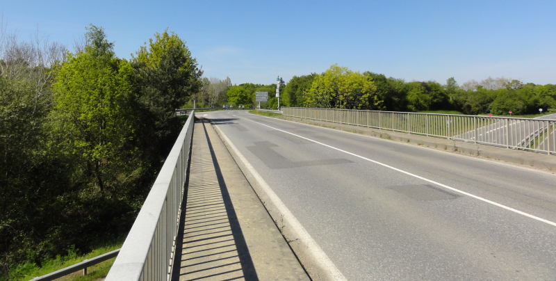 Illustration - Le pont actuellement