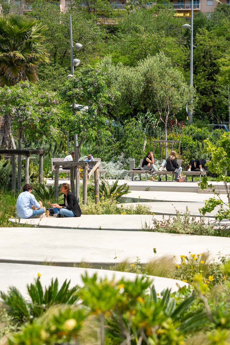 Illustration - Le jardin Julien Lauprêtre