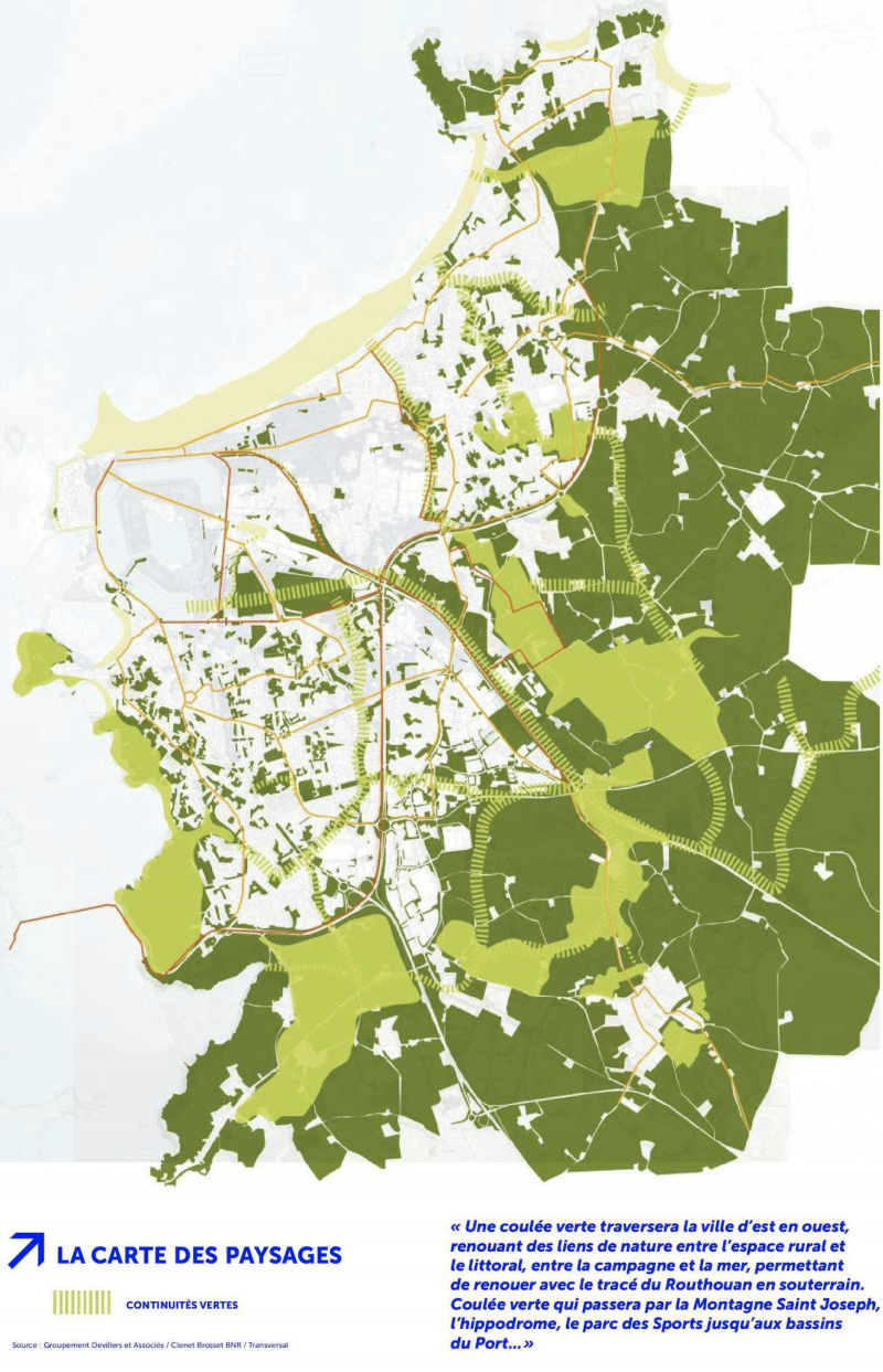 Illustration - La Carte des paysages à terme