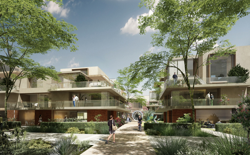 Illustration - La venelle transversale en direction de la Soufflerie