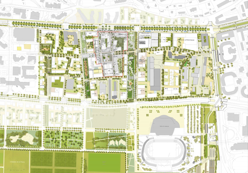 Illustration - Plan directeur Meridia (24ha)