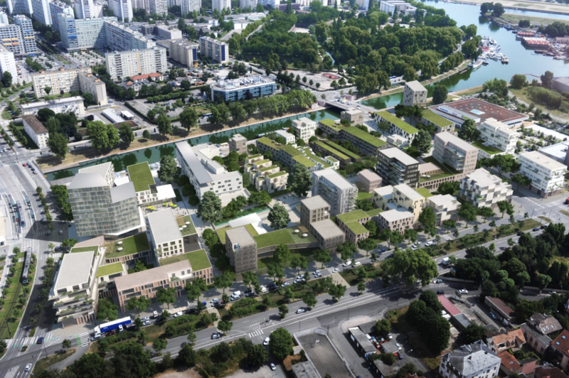 Illustration - Perspective aérienne 2013