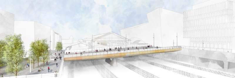 Illustration - Vue depuis la rive Sud