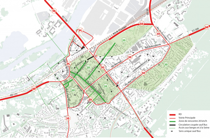 Illustration - Plan de circulation