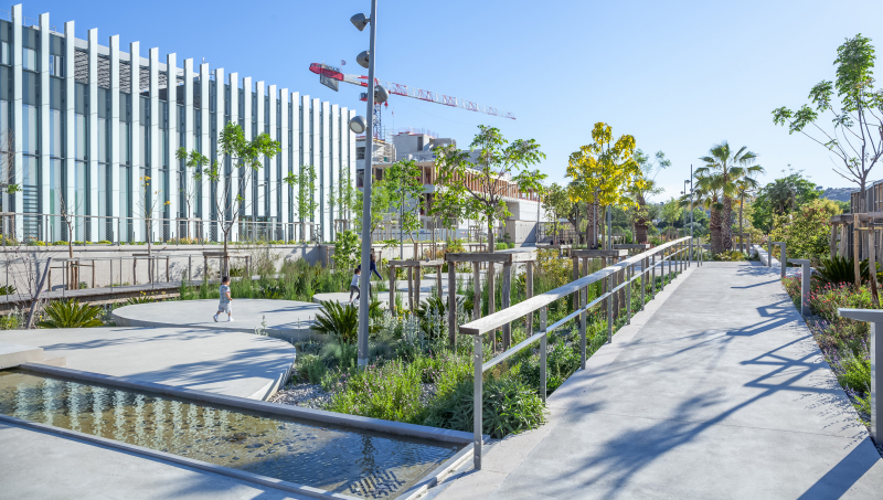 Illustration - Le jardin Julien Lauprêtre