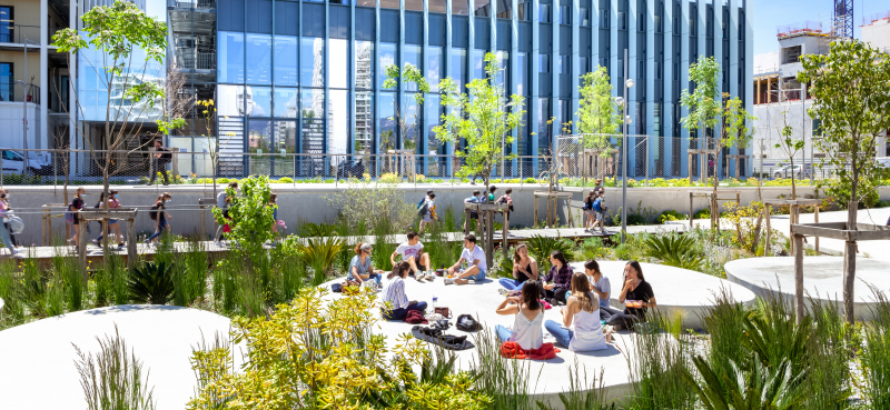 Illustration - Le jardin Julien Lauprêtre