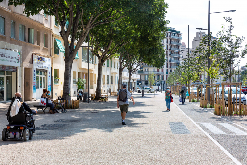 Illustration - Marseille – La requalification du Boulevard du Jarret