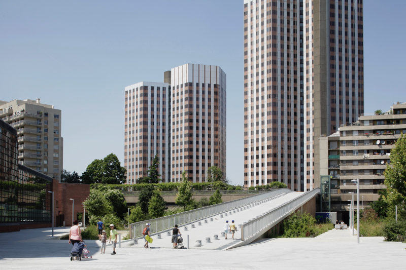 Illustration - Depuis du Cours de L'Ile Seguib @SAEM Val de Seine Aménagement H. Abbadie