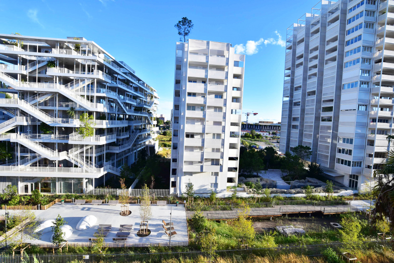 Illustration - Le jardin du cours Robini