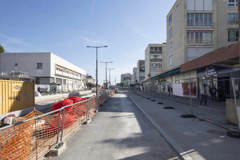 Illustration - Rue Jean Jaurès à Noisy-le-Sec