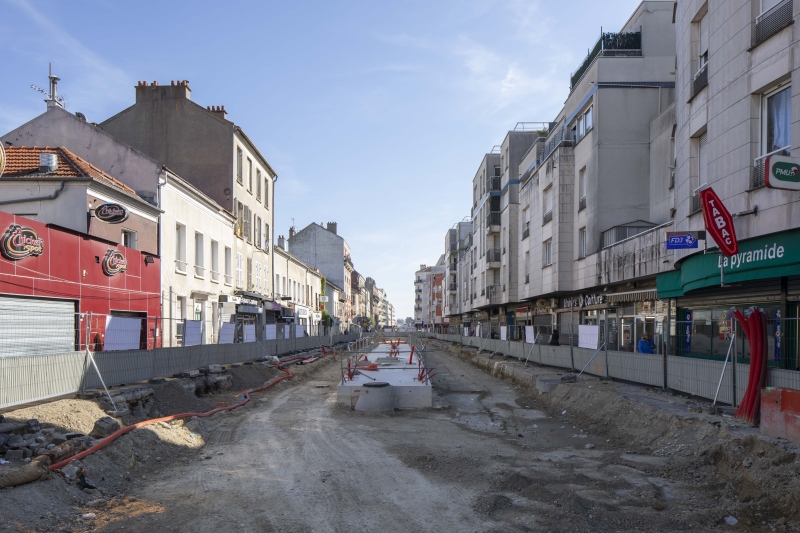 Illustration - Rue Jean Jaurès à Noisy-le-Sec