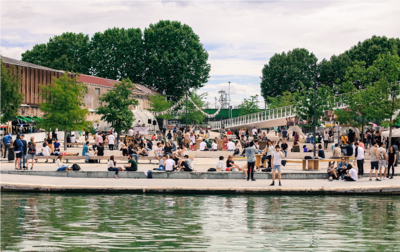 Illustration - La place a été très rapidement investie!